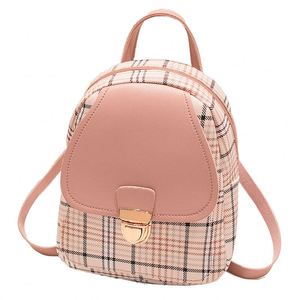 Mochila de Lona de Estilo Nuevo con Múltiples Bolsillos para Mujer, Mochila Pequeña de Alta Gama, Mochila de Lona Moderna para Adolescentes - Product Image 4