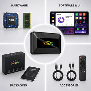 <b>USB</b>/Type-<b>C</b> Port CarPlay <b>Adapter</b> Receiver Android 13 Universal Carplay <b>Plug</b> & Play AI Box <b>Adapter</b> for Cars - Product Image 5