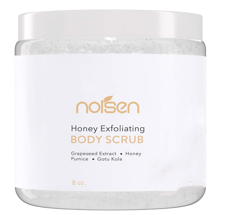 Hot Selling Honey Hydrating Exfoliating Body Scrub with Natural Extracts Smooths and Nourishes Skin