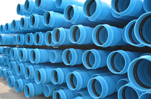 In China Hergestellte Hochdruck-PVC-UH 110 Vollformat Blaue Industrielle Wasserversorgungs- und Abflussrohre - Product Image 5