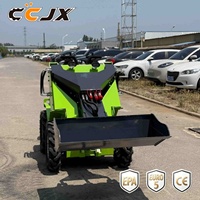 Minicargadora Multifuncional con Plataforma para Operador, Cumple con las Normas EPA Euro5, Equipada con Cucharón 4 en 1 para Proyectos Terrestres