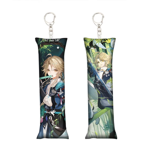100 estilo 5*15cm <span class=keywords><strong>Vegeta</strong></span> demonio pequeño tiro almohada llavero accesorios lujo Kurosaki Ichigo Mini Dakimakura Anime llaveros juguete - Product Image 5