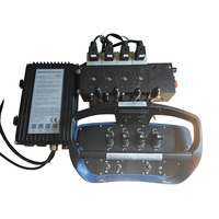 Contrôleur de vanne hydraulique à commande à distance proportionnelle avec 4 joysticks industriels pour grue montée sur camion et levage de charges