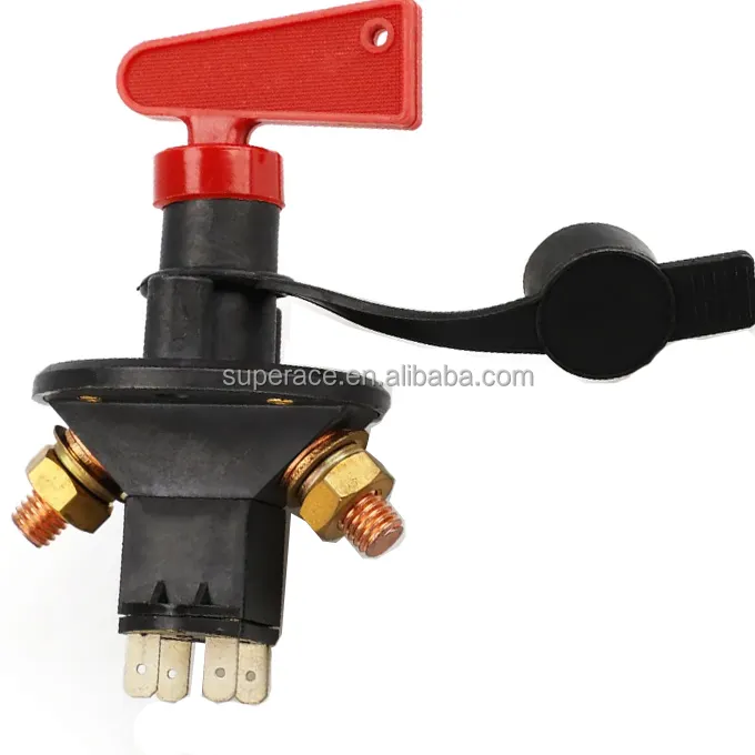 Battery Isolator Disconnect Cut Off Power Kill Switch Universal Automobile Motorcycle Car Truck Boat