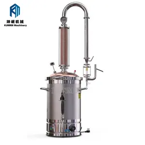 Low Labor Intensity And High Efficient Lavender Steam Distiller Essential Oil Distill Extraction Equipment