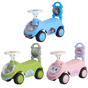 Многофункциональный детский беговел-каталка с защитой от опрокидывания для детей 2-4 лет, развивающая игрушка, умный балансировочный велосипед - Product Image 1