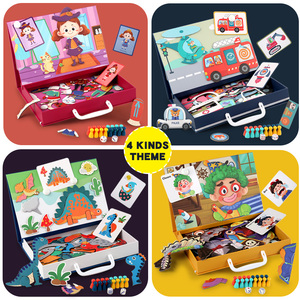 Meilleure vente changement Puzzle livre jeu de société papier bébé 3D début éducatif Montessori jouets d'apprentissage pour enfants garçons filles - Product Image 3