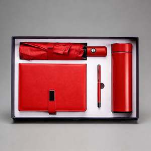 Custom Brand Corporate Gift <b>Set</b> Stainless Steel Vacuum Cup Silk Screen Printed <b>Notebook</b> Executive Gift <b>Set</b> - Product Image 1