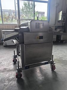 Machine de découpe de poitrine de poulet en acier inoxydable SUS 304 grande capacité avec protection de sécurité et fonctionnement stable pour la transformation de la viande - Product Image 6