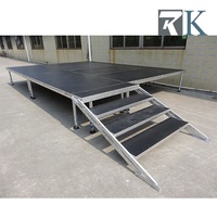 Plate-forme portative d'étape de conception innovatrice de RK avec la jambe d'étape réglable de taille