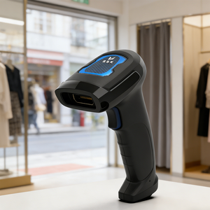 Промышленный 32-битный ручной сканер штрих-кодов с декодированием 1D и 2D кодов с экрана/бумаги для складов и супермаркетов в условиях неблагоприятных условий эксплуатации - Product Image 1
