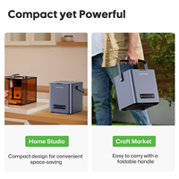 Purificateur d'air 4 étapes avec filtration à 99,97 %, nouveau système DIY tout matériau pour graveur laser contreplaqué, MDF, pierre et fibres de bois