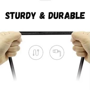 Custom Glow Multi Phone <b>Charger</b> Fast Charging Nylon Universal USB PD 3 5 in 1 Led Light up logo Cable for Promotional Gifts - Product Image 4