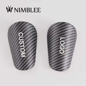 Wholesale Custom Sports Outdoor Sublimation Support Protect Football Carbon Fiber Shin Guard Soccer Small Mini Shin Pads