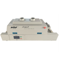 Purui Mesin Solder Layar Sentuh LCD 960S, Mesin Solder IR dan Pemanas Udara Panas Led Channel Smt Reflow Oven Konveyor Oven Reflow