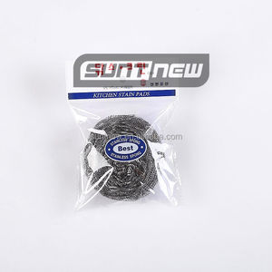 친환경 가정용 청소 공 금속 수세미 0.13mm <span class=keywords><strong>SS</strong></span> 410 <span class=keywords><strong>430</strong></span> 스테인레스 스틸 와이어 수세미 - Product Image 5