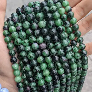 Perles en vrac de perles d'améthyste croix claire de pierres précieuses en gros pour la fabrication de bracelets en vrac
