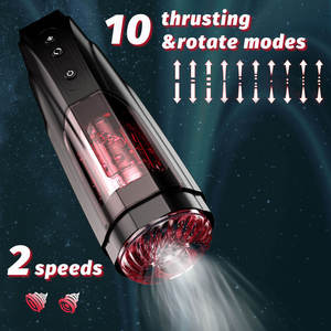 Juguetes Sexuales para Adultos, Masturbador Masculino, Fuerte Vibración Telescópica, Masajeador Eléctrico de Silicona Lavable, Regalo de San Valentín - Product Image 5