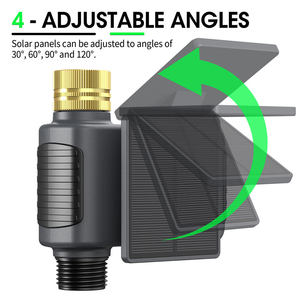 Programmateur d'arrosage WiFi à connexion directe solaire pour petits jardins, pelouses, plantes en pot, patios, et irrigation goutte à goutte - Product Image 3