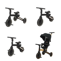Siège convertible rotatif 7 en 1 de haute qualité pour vélo enfant, poussette, tricycle bébé, trotteur pour tout-petit