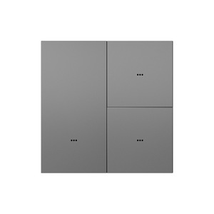 Tuya Smart Zigbee Aluminum Alloy Switch 220V AC Neutral <b>Wire</b> Manual App Voice <b>Control</b> Panel - Product Image 1