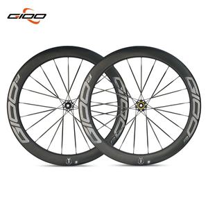 GIOO Roue de vélo de course de haute qualité en <span class=keywords><strong>fibre</strong></span> de carbone 700C City Cruiser Pièce de jante de vélo de course ondulée - Product Image 6