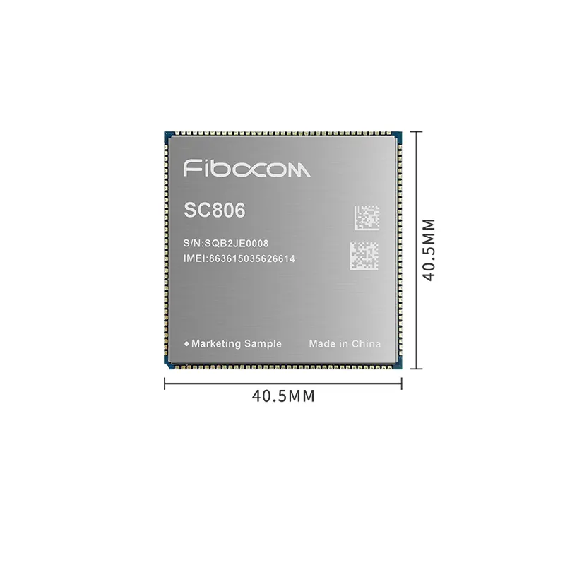 Умный модуль SC806-W Wi-Fi TFibocom LCC + LGA в упаковке поддерживает Wi-Fi и BT только 1GBLP-DDR3 RAM;8 ГБ eMMC Flash