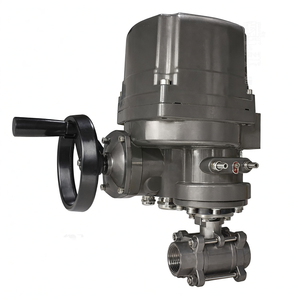 Vannes électriques antidéflagrantes COVNA DN50 à souder, type marche/arrêt, actionneur de vanne motorisé, vanne à bille motorisée pour l'eau - Product Image 2