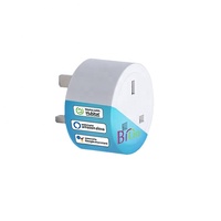 Bilihondim UK Zigbee Interrupteur intelligent 1 canal Plug and Play 200W Compatible Google Assistant Contrôle sans fil Démarrage progressif