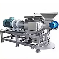 Roestvrijstalen Fruitpuree Groentepulp Makende Machine Mangopulper Tomatenpuree Verwerking Appelmoes Jam Maken Machine
