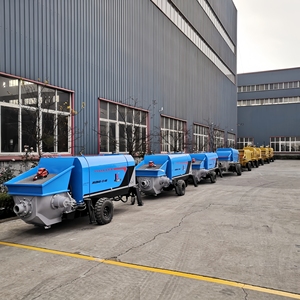 Equipo de Construcción JIUHE, Bomba de Concreto Móvil con Motor Eléctrico de 40m3/h para Bloques de Hormigón Celular - Product Image 6