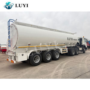 Usine 3 essieux mazout diesel pétrolier semi-remorque camion Howo 45000 litres réservoir d'huile camion semi-remorque essence citerne Traile - Product Image 5