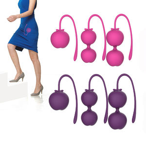 Giocattoli Sessuali Flessibili <span class=keywords><strong>Palline</strong></span> di Kegel in Silicone <span class=keywords><strong>Vibratore</strong></span> per Esercizi di Rafforzamento Vaginale <span class=keywords><strong>Palline</strong></span> dell'Amore Intelligenti - Product Image 1