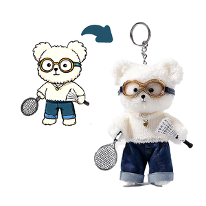 定制玩具制造商直接供应OEM毛绒娃娃，用于教育和品牌推广 - Product Image 1