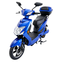 Pabrik Y4-XLY Grosir Skuter Listrik Brushless 600W 48V/60V/72V 20Ah Sepeda Motor Listrik Dewasa Ban Vakum 35km/jam E Moped