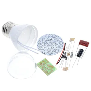 AC 85V-277V Mini ahorro de energía 2,4 W 38 lámparas LED Kit de bricolaje para acampar en la barbacoa salvaje, no incluye el LED