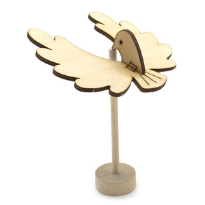Juguete Científico de Madera Balance Bird, Kit de Experimentos de Física DIY para Niños, Modelo Educativo con Forma de Animal, Control Manual, Unisex, 7-9 Años - Product Image 2