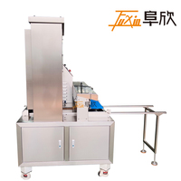 Machine automatique de chargement et d'agencement de plateaux motorisée pour hôtels, lignes de production de boulangerie, en acier inoxydable SUS304, 250 pièces/min