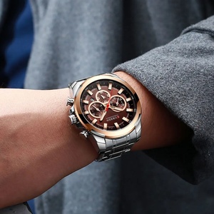 Curren 8361 Men's <b>Watch</b> Blue Dial Stainless Steel Band Date Mens Business Male <b>Watches</b> Waterproof Luxuries Men Wrist <b>Watches</b> - Product Image 2