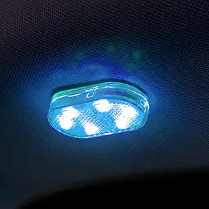Car Interior 5v led Lighting Finger Touch Sensor Reading Lamp LED Attraction Lights USB Charge 6 Bulbs Car Door Light