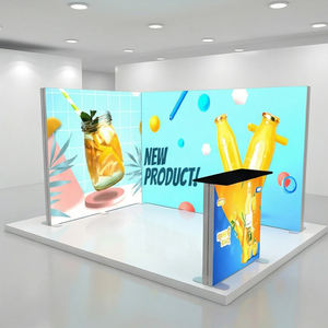 Expositor Gráfico de Tela con Marco de Aluminio de 6*3M, Montaje sin Herramientas, Envío Global, Directo de Fábrica, Servicio de Diseño Personalizado OEM - Product Image 4