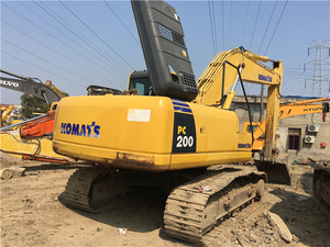 Excavadora de orugas hidráulica usada Komatsu, con motor diésel, excelente rendimiento, origen japonés 100%, en stock, Shanghái, 2017 - Product Image 3