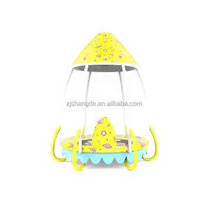 Mới lạ sơn mini mùa xuân Trampoline tập thể dục với xử lý ngoài trời trong nhà Trampoline cho trẻ em