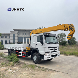 Sinotruk Howo 10 Roda Kargo, Truk Derek Howo 371hp 6X4 Pagar Kargo dengan Truk Derek 10T untuk Dijual - Product Image 5