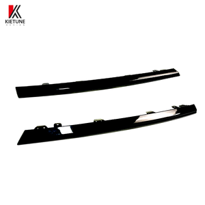 2 pezzi rifiniture della griglia superiore del paraurti anteriore per V.W <span class=keywords><strong>TRANSPORTER</strong></span> <span class=keywords><strong>T6</strong></span> MULTIVAN <span class=keywords><strong>2015</strong></span> pezzi di ricambio per auto in nero rosso o giallo - Product Image 3