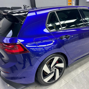 Pellicola per Wrapping Auto PET Metallizzata Blu Reale 1,52*16m Finitura Lucida a Specchio con Rilascio d'Aria per Veicoli di Lusso - Product Image 4