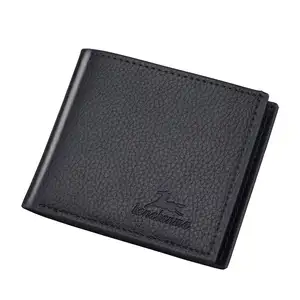 Factory Supply Competitive Price Genuine Leather Rfid Wallets For Men Vintage Thin