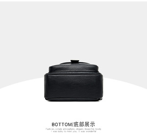 Factory Direct Sales New PU <b>Leather</b> Bag <b>Large</b> Capacity Waterproof Anti Theft <b>Backpack</b> for Women - Product Image 5