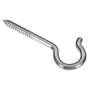Factory Customized Carbon Steel Stainless Steel Galvanized Nickel Plated High Quality Screwed Ceiling Hook For Wall