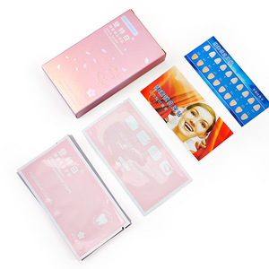 Tiras blanqueadoras de dientes Glorysmile, 7 bolsas, con enzima de flor de cerezo para blanquear los dientes y eliminar las manchas amarillas - Product Image 2